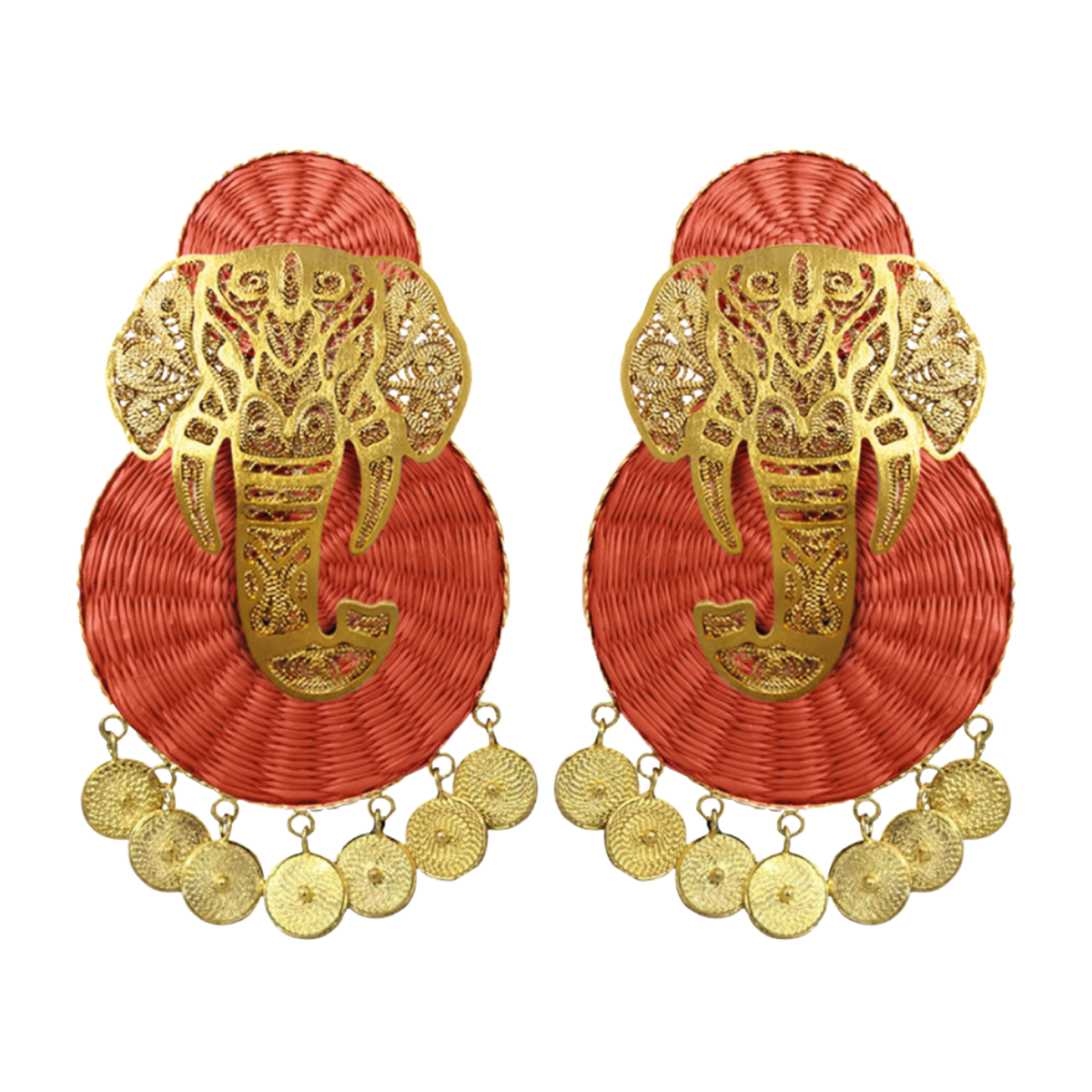 GANESHA IRACA MAXI EARRINGS