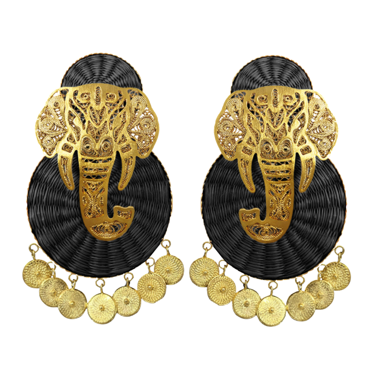 GANESHA IRACA MAXI EARRINGS