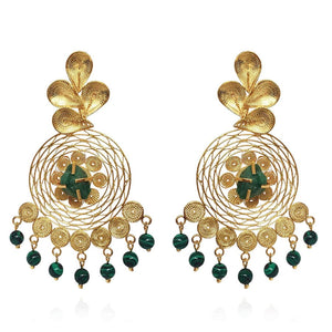 CUMBIA EMERALD EARRINGS