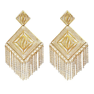FARAONIC GOLDEN EARRINGS