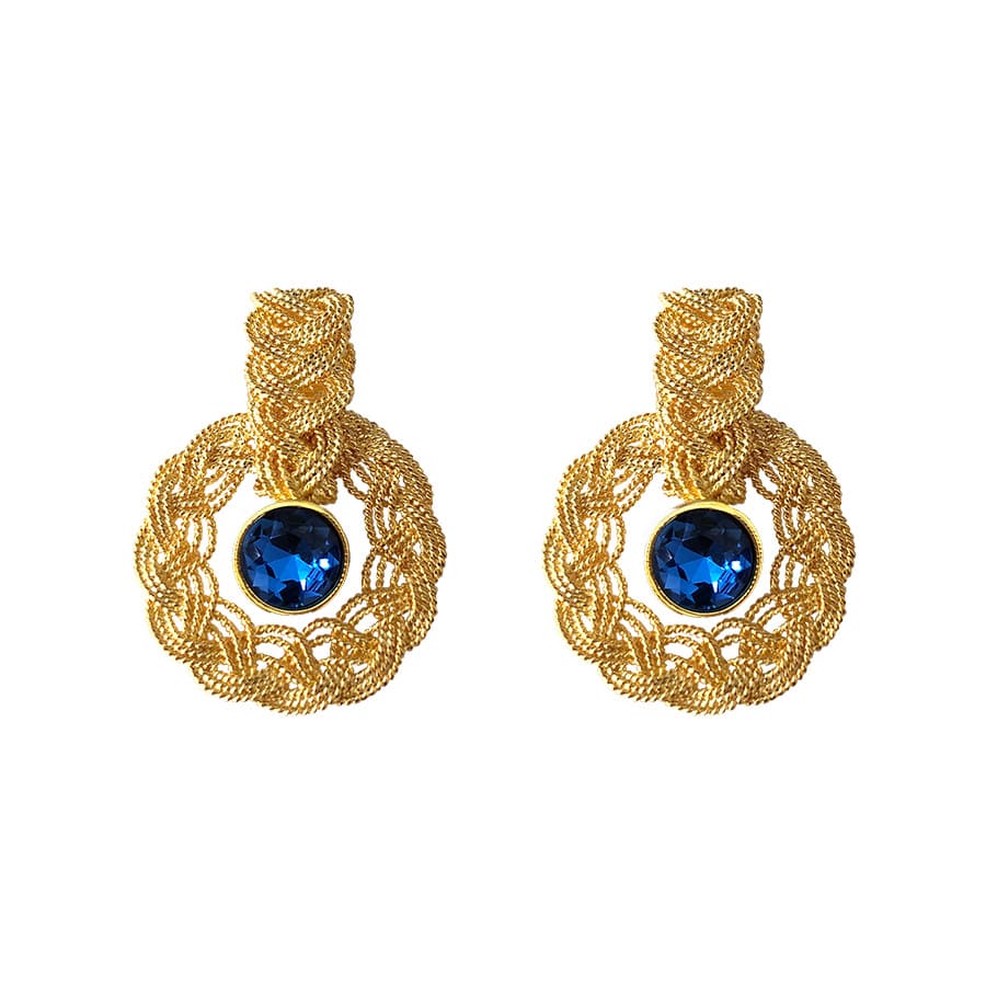 AR718CR_INFINITA_MINI CRYSTAL EARRINGS_KING BLUE_ANACAROLINAVALENCIA 3-min