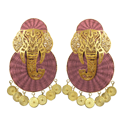 GANESHA IRACA MAXI EARRINGS