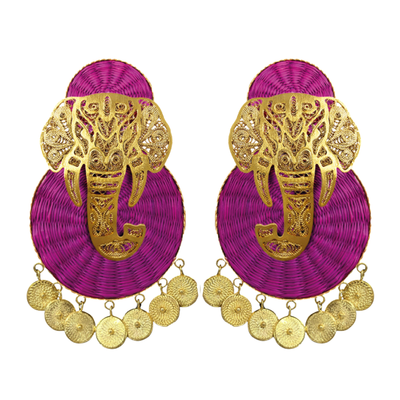 GANESHA IRACA MAXI EARRINGS