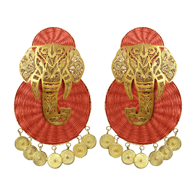GANESHA IRACA MAXI EARRINGS