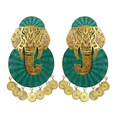 GANESHA IRACA MAXI EARRINGS