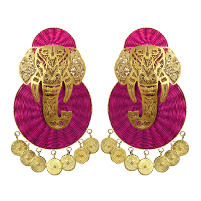 GANESHA IRACA MAXI EARRINGS