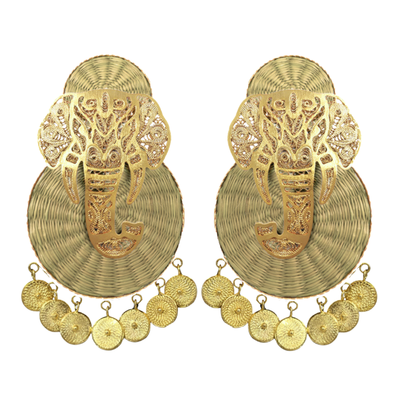 GANESHA IRACA MAXI EARRINGS