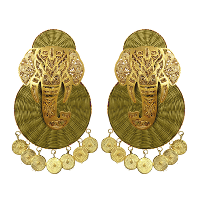 GANESHA IRACA MAXI EARRINGS