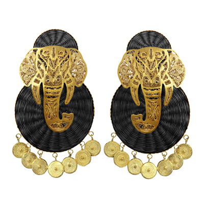 GANESHA IRACA MAXI EARRINGS