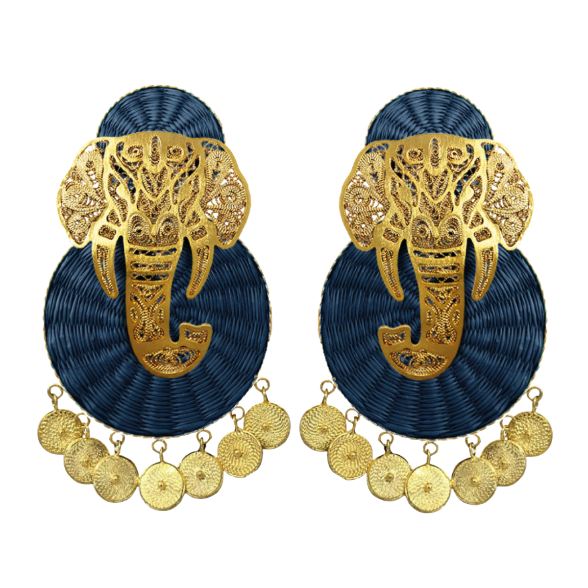 GANESHA IRACA MAXI EARRINGS