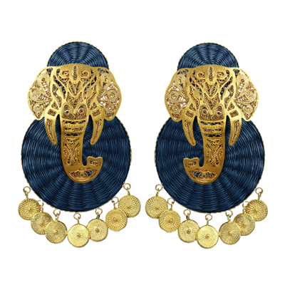 GANESHA IRACA MAXI EARRINGS