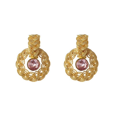 AR718CR_INFINITA_MINI CRYSTAL EARRINGS_PINK_ANACAROLINAVALENCIA-min