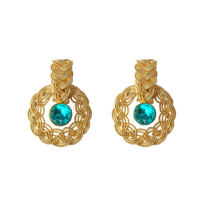 AR718CR_INFINITA_MINI CRYSTAL EARRINGS_TURQUOISE _ANACAROLINAVALENCIA-min-min