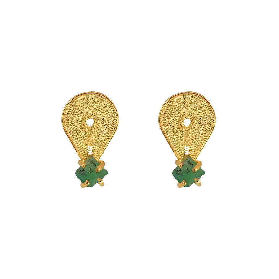 FILIGREE-EMERALD--DROPS-STUDS_AR353M_2-min-min
