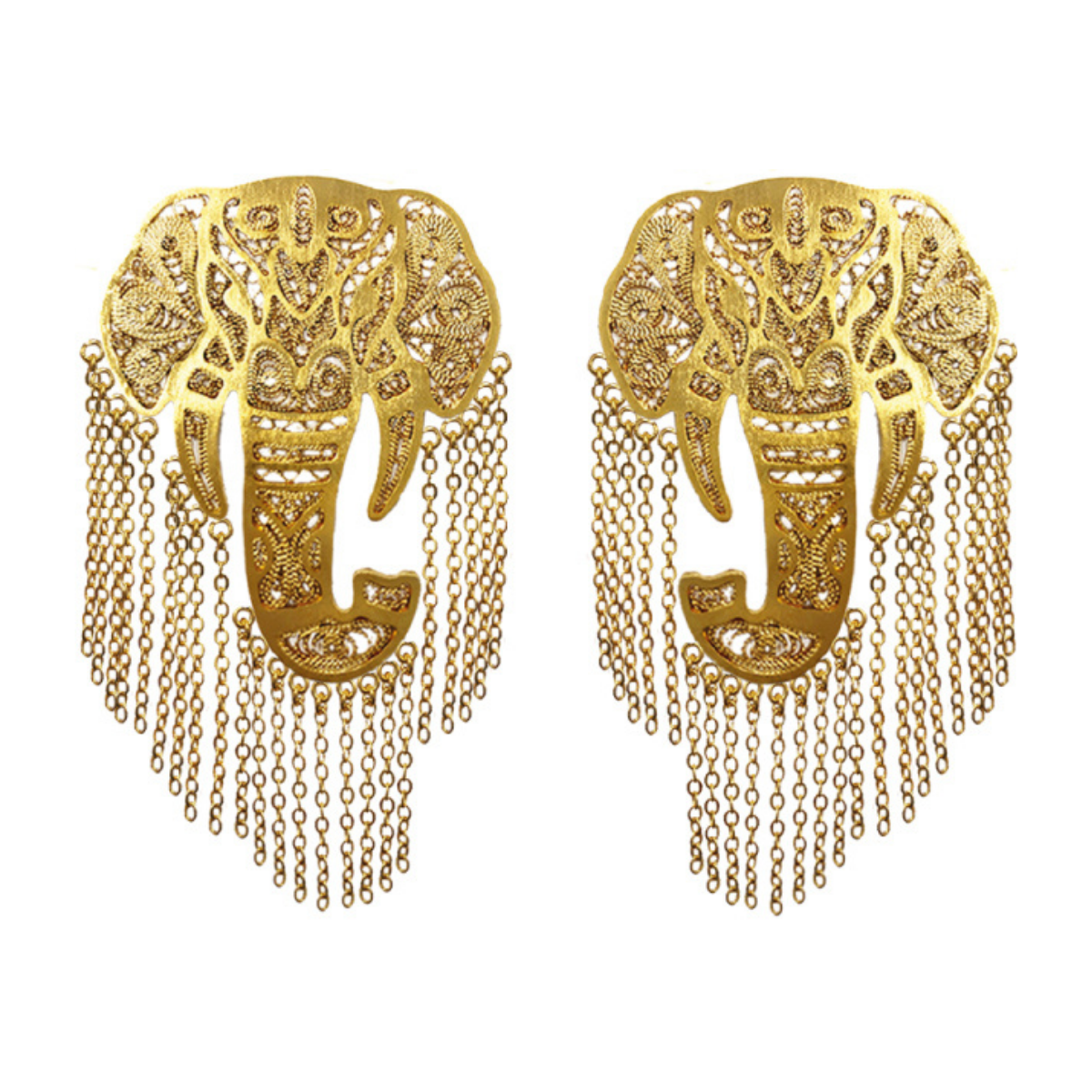 GANESHA CHARM EARRINGS