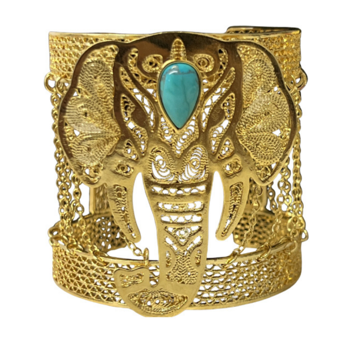 GANESHA TURQUOISE BRACELET
