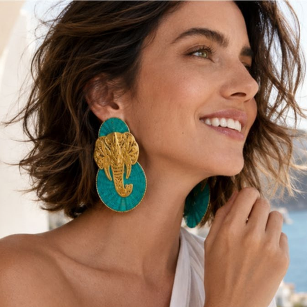 GANESHA IRACA EARRINGS