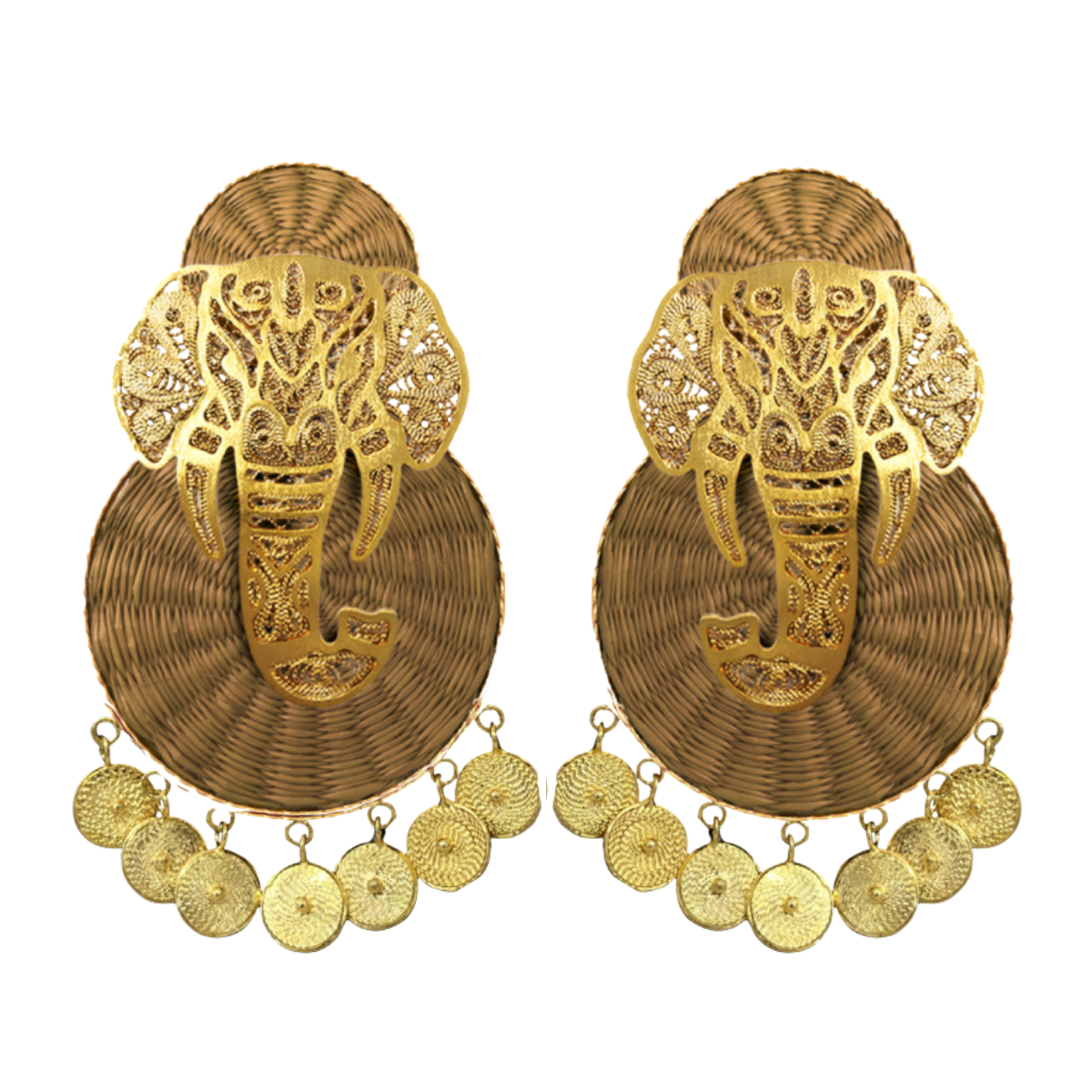 GANESHA IRACA MAXI EARRINGS