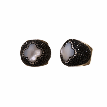 MOP SILVER RONDEL  RING