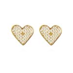 GARDENIA HEARTS STUDS