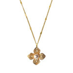 TULIPAN MINI PEARL CHAIN NECKLACE